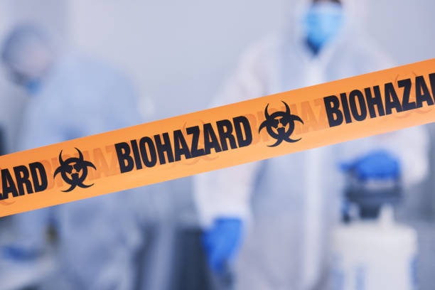 Professional Biohazard technician working in Coachella, CA